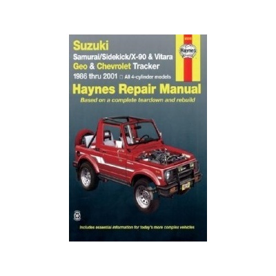 Suzuki Samurai/Sidekick/X-90/Vitara and Geo/Chevrolet Tracker Automotive Repair Manual