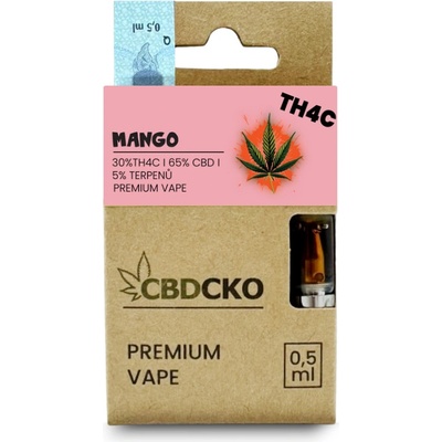 CBDčko TH4C Cartridge Mango 0,5 ml