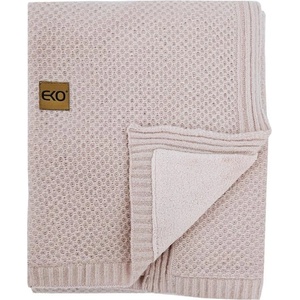 Eko ЕКО Плетено одеяло с подплата Rose Pink 100x80 cm (PLE-97-ROSE-PINK)