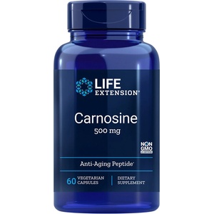 Life Extension Carnosine/ Карнозин 500 mg х 60 капсули (01829 LE)