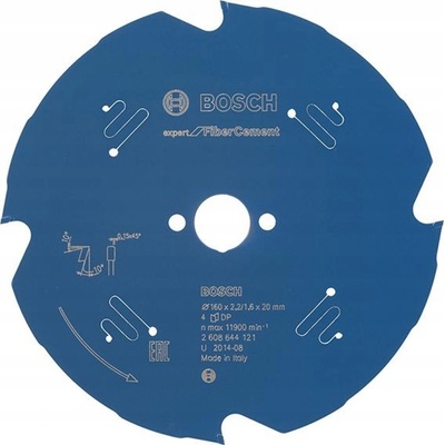 Bosch KOTOUČ PILOVÝ 160mm 2608644121