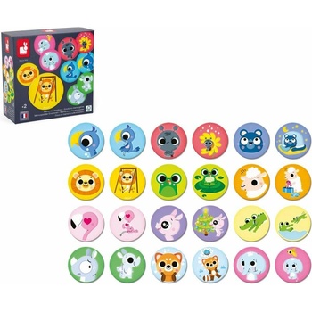 Janod Pexeso pre detia Memo Emócie a priraďovanie 24 ks