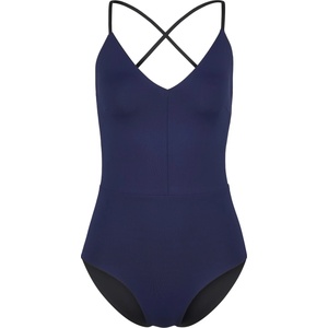 MYMARINI Дамски бански костюм MYMARINI Women's Summersuit Swimsuit - Black / Navy (150-5684-0213)