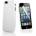 Apple iPhone 5 Силиконов Калъф Бял + Протектор