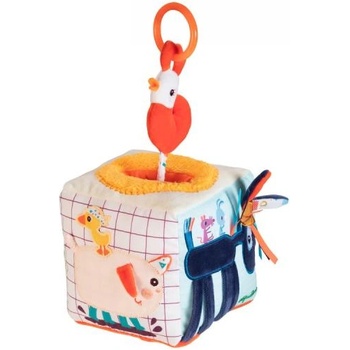 Lilliputiens - текстилно кубче с активности и изненада - Ферма