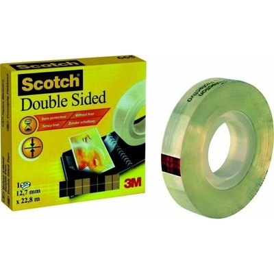 Scotch Lepiaca páska obojstranná Scotch 12 mm x 22,8 m v krabičke