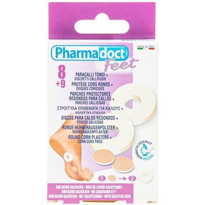 Pharmadoct okrúhle náplasti na kurie oká 8 ks