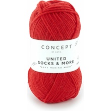 UNITED SOCKS & MORE Katia Farby UNITED SOCKS & MORE: 4 červená