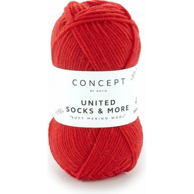 UNITED SOCKS & MORE Katia Farby UNITED SOCKS & MORE: 4 červená