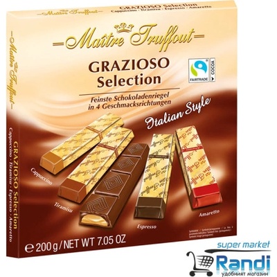 Шоколадови бонбони Maitre Truffout Grazioso 200гр