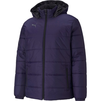 PUMA Men's teamLIGA Padded Rain Anoraks - Peacoat/White