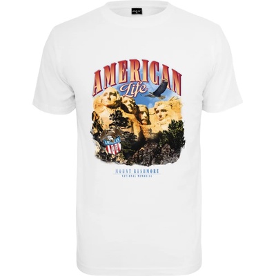 Mister Tee Мъжка тениска в бял цвят Mister Tee American Life Mount RoushmoreUB-MT1852-00220 - Бял, размер XS