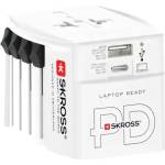 SKROSS универсален адаптер 220V , 30W, бял (1302974) - zettabytex