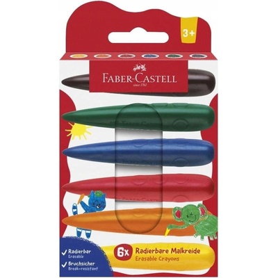 Faber Castell voskovky ve tvaru prstu 6 ks