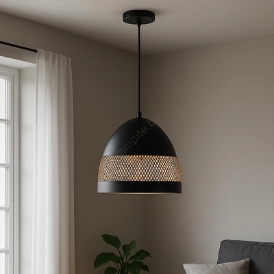 Onli - Пендел POLLY 1xE27/22W/230V черен (OL0456)