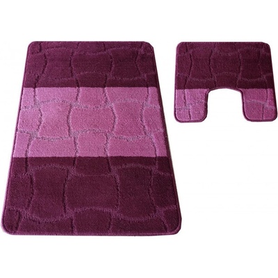 Nej-koberce Montana Sariyer XL Aubergine 50x60 cm 60x100 cm