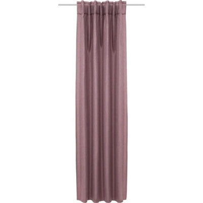 Zatemňovací závěs se skrytými poutky Dimout Uni růžový 245 x 135 cm