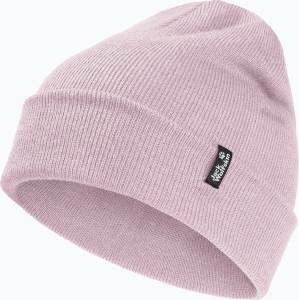 Jack Wolfskin Зимна шапка Jack Wolfskin Rib dusty blush