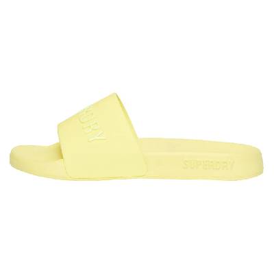 Code Logo Vegan slides - Yellow (Sunny Lime Green)