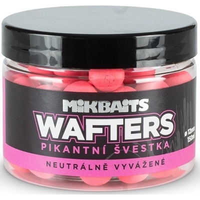 Mikbaits boilies Wafters Pikantná Slivka 150ml 16mm