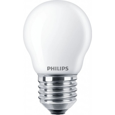 Philips LED žiarovka 1x4,3W E27 470lm 2700K teplá biela, matná biela, EyeComfort