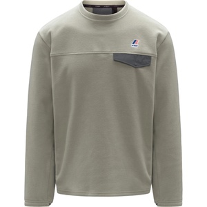 K-Way Мъжки пуловер K-Way Anselme 4.0 Polar Jumper - Green Oak / Grey Shadow - размер 3XL (017-4149-0116)