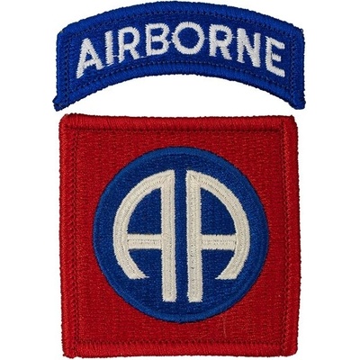 Armáda U.S. Nášivka 82ND AIRBORNE