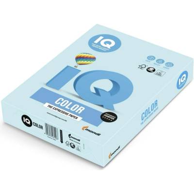 Barevné papíry IQ Color MB30 A4 80 g středně modrá 500 lst.