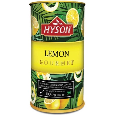 Hyson Lemon Gourmet zelený čaj sypaný 100 g