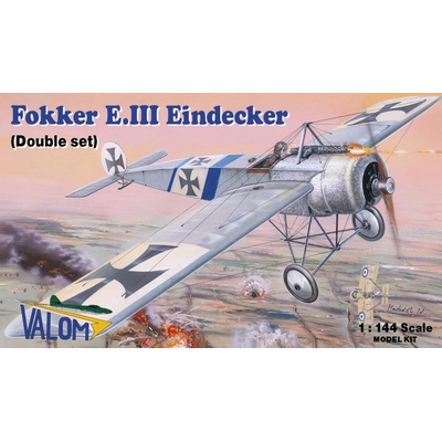 Valom Fokker E.III Eindecker double set 1:144
