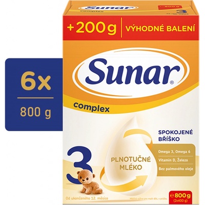 Sunar 3 Complex 6 x 800 g