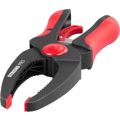 Strend Pro Svěrka Cork 213, 23 cm, truhlářská, ráčnová, plastová, se zubovou pojistkou ST212838