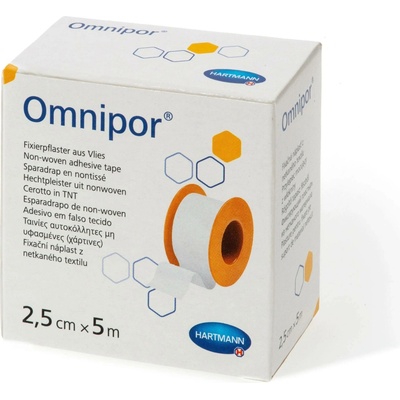 Omnipor náplast netkaný textil 2,5 cm x 5 m