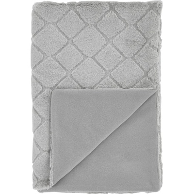 Catherine Lansfield Deka Cosy Diamond šedá 130x170