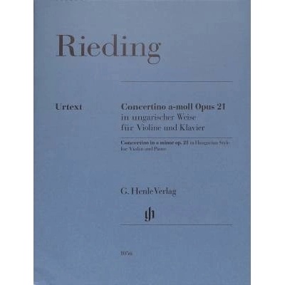 Concertino in a minor op. 21 in Hungarian Style pre husle a klavír