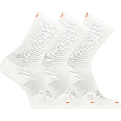 Merrell športové ponožky Cushioned Cotton Crew 3 páry biele
