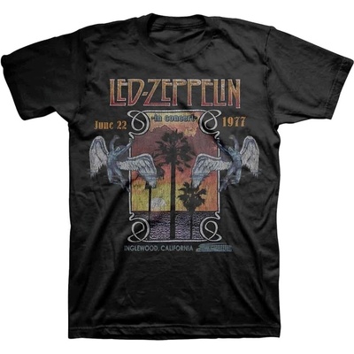 Led Zeppelin Inglewood Black S Риза (LZTS26MB01)