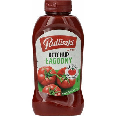 Pudliszki Kečup jemný PARADAJKOVÁ 480 g