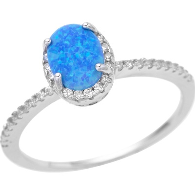 Jan Kos jewellery Stříbrný prsten s opálem MHT 2011 SL