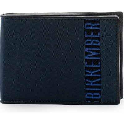 BIKKEMBERGS Logo Blue peněženka Tmavě modrá