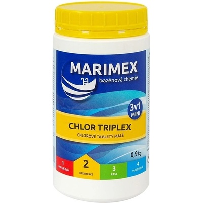 Marimex 11301206 Chlor Triplex MINI 3v1 0,9 kg