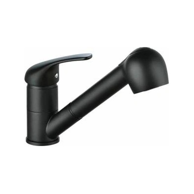 ROUSSEAU Kitchen Tap Rousseau ARES Черен Матов завършек