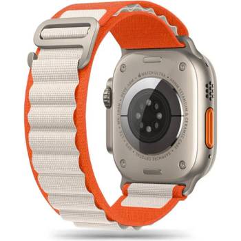 Tech-Protect Текстилна каишка за Apple Watch 4/5/6/7/8/9/SE/Ultra (44/45/49 mm) от Tech-Protect Nylon Pro - orange / mousy (9490713930243)