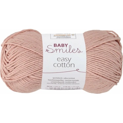 Schachenmayr Baby Smiles Easy Cotton 01038 Dusky Pink Плетива прежда (9807306-01038)