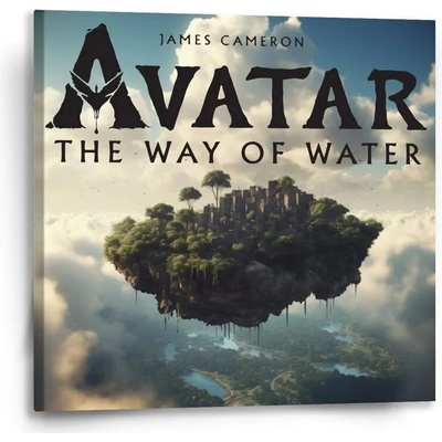 Sablio Obraz Avatar The Way of Water Lietajúce mesto - 50x50 cm