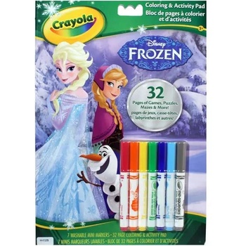Crayola Crayola: Замръзналото кралство книга за оцветяване и забавления (04-5900G)