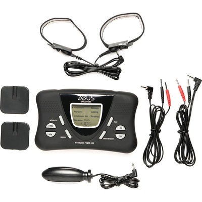 Zeus Electrosex Deluxe E-Stim Kit Black