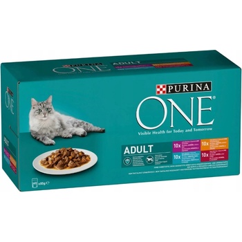 Purina One Adult mini filetky v šťave 40 x 85 g