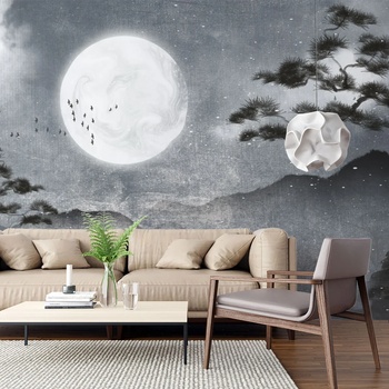 Image 1 of Art gift Фототапет Лунна нощ