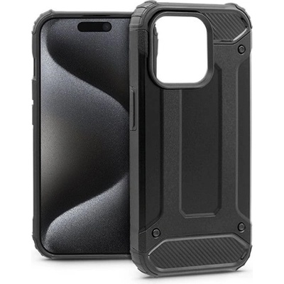 Haffner PT-6855 Apple iPhone 15 Pro Armor Black Удароустойчив заден капак (PT-6855)